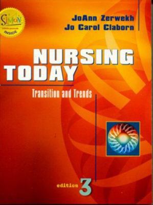 Nursing Today: Transition and Trends 0721686850 Book Cover