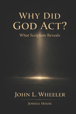 Why Did God Act?: What Scripture Reveals B0GZH127B4 Book Cover