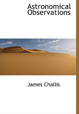 Astronomical Observations 1116514486 Book Cover
