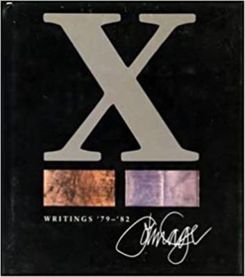 X: Writings '79 '82 0819560987 Book Cover