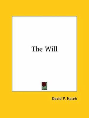 The Will 1425371604 Book Cover