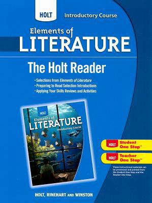 Holt Elements of Literature: The Holt Reader In... 0030996244 Book Cover