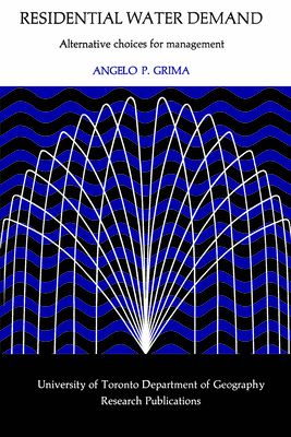 Residential Water Demand: Alternative Choices f... 0802032907 Book Cover