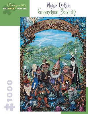 Hardcover Michael DuBois: Gnomeland Security 1,000-Piece Jigsaw Puzzle Book