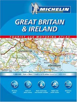 Michelin Great Britain & Ireland Tourist and Mo... 2067118641 Book Cover