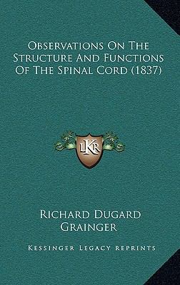 Observations on the Structure and Functions of ... 1164981722 Book Cover