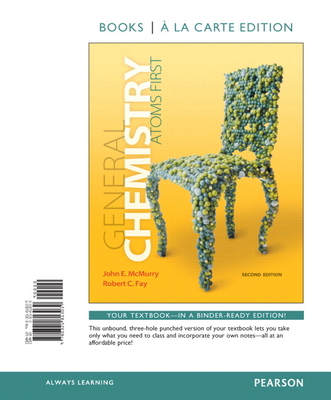 General Chemistry: Atoms First 0321813030 Book Cover