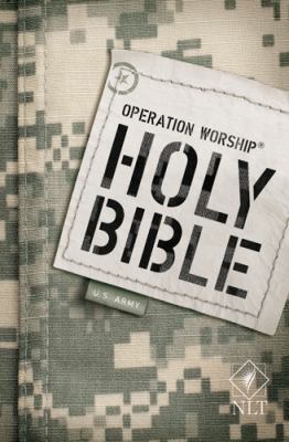 Operation Worship Compact Bible NLT, Army edition 1414323824 Book Cover
