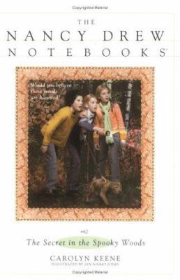 The Secret in the Spooky Woods (Nancy Drew Note... 0689874138 Book Cover