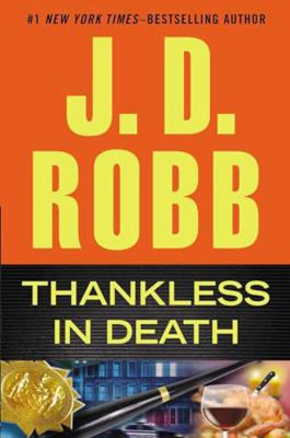 Thankless in Death (LARGE PRINT) 1624906443 Book Cover
