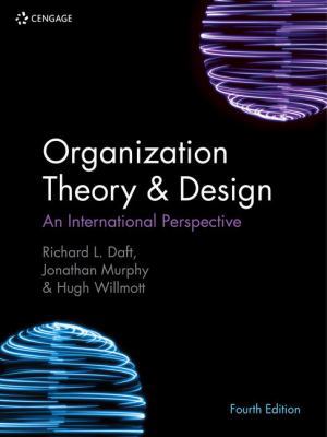 Organization Theory & Design: An International ... 1473765900 Book Cover