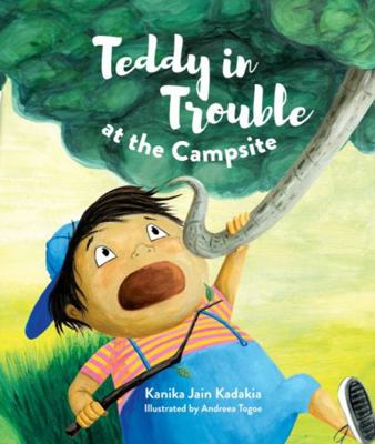 Paperback Teddy in Trouble at the Campsite Book