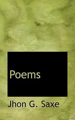 Poems 1110561482 Book Cover
