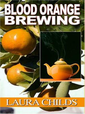 Blood Orange Brewing [Large Print] 0786287225 Book Cover