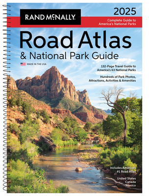 Rand McNally 2025 Road Atlas & National Park Guide 0528027530 Book Cover