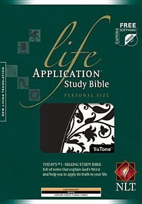 Life Application Study Bible-NLT-Personal Size 1414321597 Book Cover