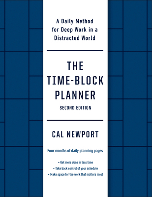 The Time-Block Planner (Second Edition): A Dail... 0593545397 Book Cover