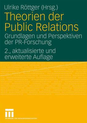 Theorien Der Public Relations: Grundlagen Und P... [German] 3531155199 Book Cover