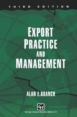Export Practice & Management 0412415305 Book Cover