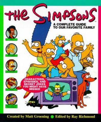 Simpsons GT Fav Family 0060193484 Book Cover
