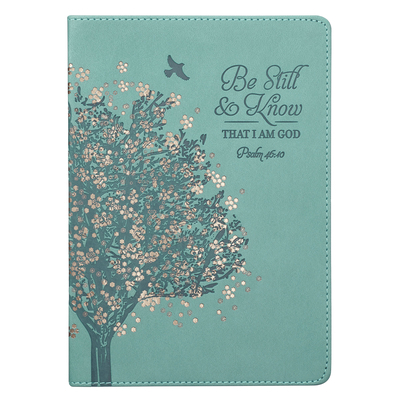 Journal Be Still & Know Floral 1642725277 Book Cover