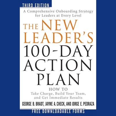 The New Leader's 100-Day Action Plan: How to Ta... B08XH2JMGW Book Cover