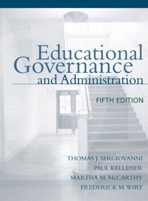 Educational Governance and Administration 0205380867 Book Cover