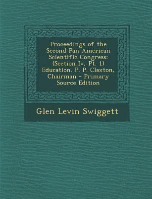 Proceedings of the Second Pan American Scientif... [Multiple languages] 1293419540 Book Cover