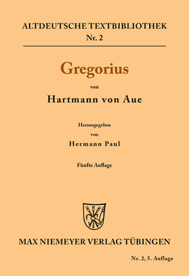 Gregorius [German] 3110482568 Book Cover