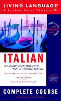 Italian Complete Course: Basic-Intermediate (LL... 140002014X Book Cover