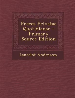 Preces Privatae Quotidianae [Latin] 1289425531 Book Cover