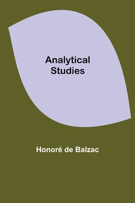 Analytical Studies 9355349211 Book Cover
