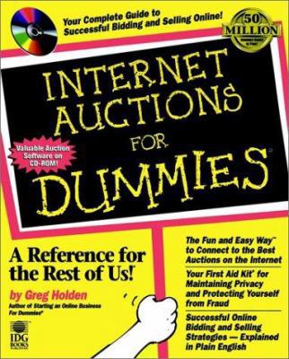 Internet Auctions for Dummies? [With CDROM] 0764505785 Book Cover