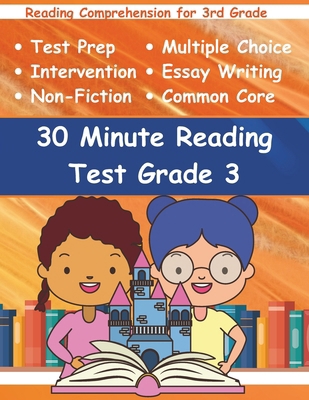 30 Minute Reading Test Grade 3: Reading Compreh... B0CHLCPNS6 Book Cover