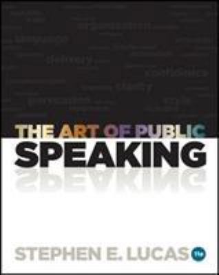 The Art of Public Speaking [With Access Code] 007760170X Book Cover