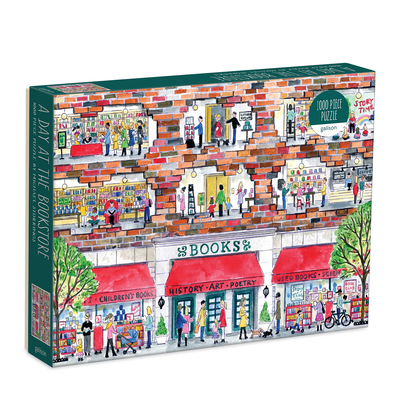Video Game Michael Storrings a Day at the Bookstore 1000 Piece Puzzle Book