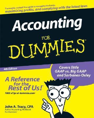 Accounting for Dummies 0470246006 Book Cover