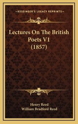 Lectures on the British Poets V1 (1857) 1164352490 Book Cover