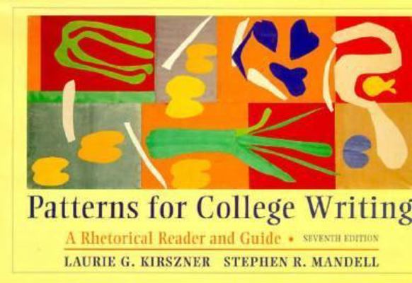 Patterns for College Writing 0312150830 Book Cover