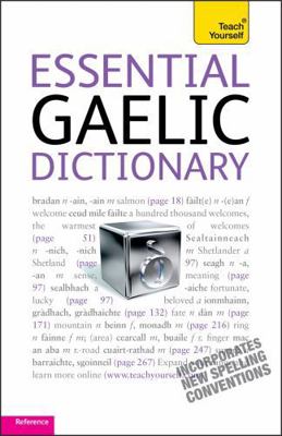 Essential Gaelic Dictionary 1444103997 Book Cover