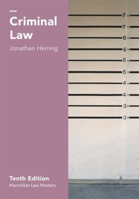 Criminal Law 1137604573 Book Cover