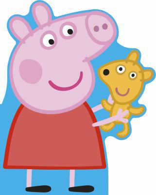 Peppa Pig: All About Peppa: A Peppa-shaped boar... 0241321557 Book Cover