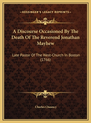 A Discourse Occasioned By The Death Of The Reve... 1169569714 Book Cover