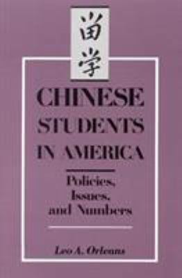 Chinese Students in America: Policies, Issues, ... 0309038863 Book Cover