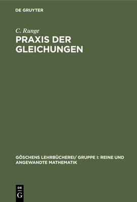PRAXIS Der Gleichungen [German] 3112424336 Book Cover