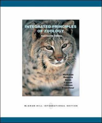 Integrated Principles of Zoology 0071287973 Book Cover