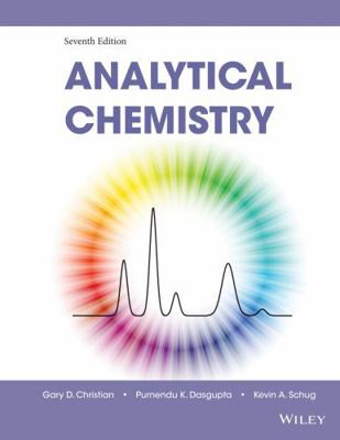 Analytical Chemistry 0470887575 Book Cover