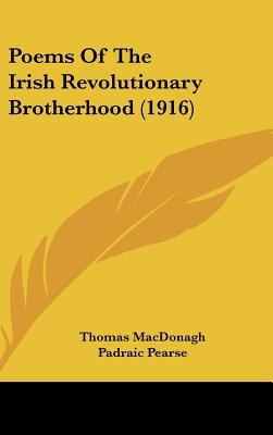 Poems of the Irish Revolutionary Brotherhood (1... 1161913068 Book Cover