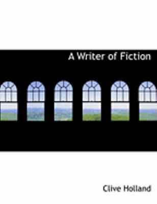 A Writer of Fiction [Large Print] 055466349X Book Cover