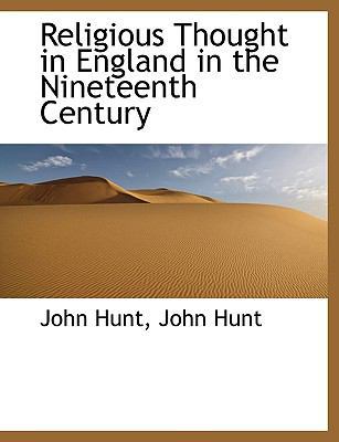 Religious Thought in England in the Nineteenth ... [Large Print] 111639054X Book Cover